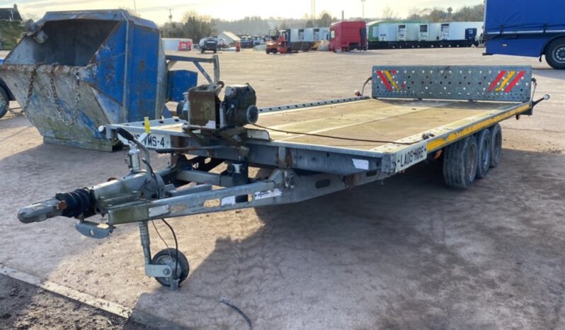 Indespension 3500Kg Tri Axle Tilting Car Transporter Trailer, Winch Plant Trailers For Auction: Dromore – 6th & 7th December 2024 @ 9:00am For Auction on 2024-12-6