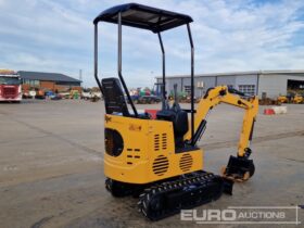 Unused 2024 JPC KV12 Mini Excavators For Auction: Leeds -27th, 28th, 29th, 30th November 24 @ 8:00am full