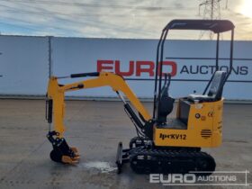 Unused 2024 JPC KV12 Mini Excavators For Auction: Leeds -27th, 28th, 29th, 30th November 24 @ 8:00am full