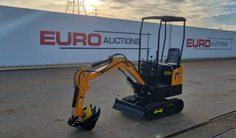 Unused 2024 JPC HT12 Mini Excavators For Auction: Leeds -27th, 28th, 29th, 30th November 24 @ 8:00am