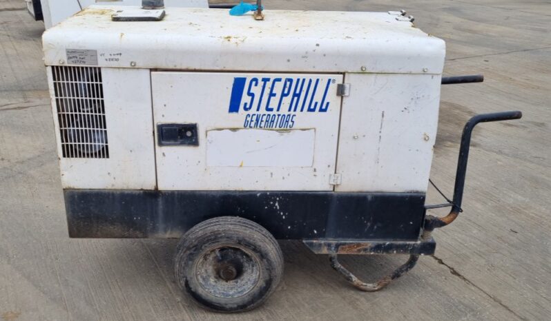 Stephill Generator, Kubota Engine Generators For Auction: Leeds -27th, 28th, 29th, 30th November 24 @ 8:00am full