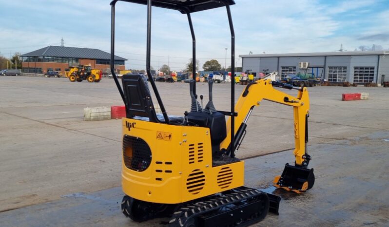 Unused 2024 JPC KV12 Mini Excavators For Auction: Leeds -27th, 28th, 29th, 30th November 24 @ 8:00am full