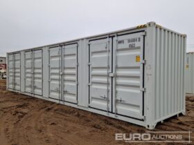 2024 CTN 40′ Container, 4 Side Doors, 1 End Door (Cannot Be Reconsigned) Containers For Auction: Leeds -27th, 28th, 29th, 30th November 24 @ 8:00am full