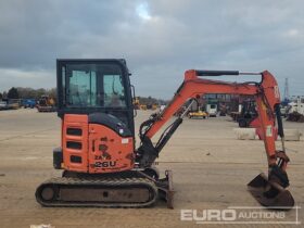 2017 Hitachi ZX26U-5A CR Mini Excavators For Auction: Leeds -27th, 28th, 29th, 30th November 24 @ 8:00am full