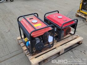 D&J Power 230 Volt Petrol Generator (2 of) Generators For Auction: Leeds -27th, 28th, 29th, 30th November 24 @ 8:00am full