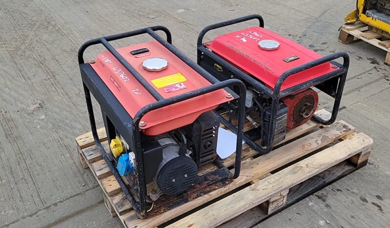 D&J Power 230 Volt Petrol Generator (2 of) Generators For Auction: Leeds -27th, 28th, 29th, 30th November 24 @ 8:00am full