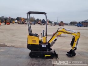 Unused 2024 Captok CK13 Micro Excavators For Auction: Leeds -27th, 28th, 29th, 30th November 24 @ 8:00am full