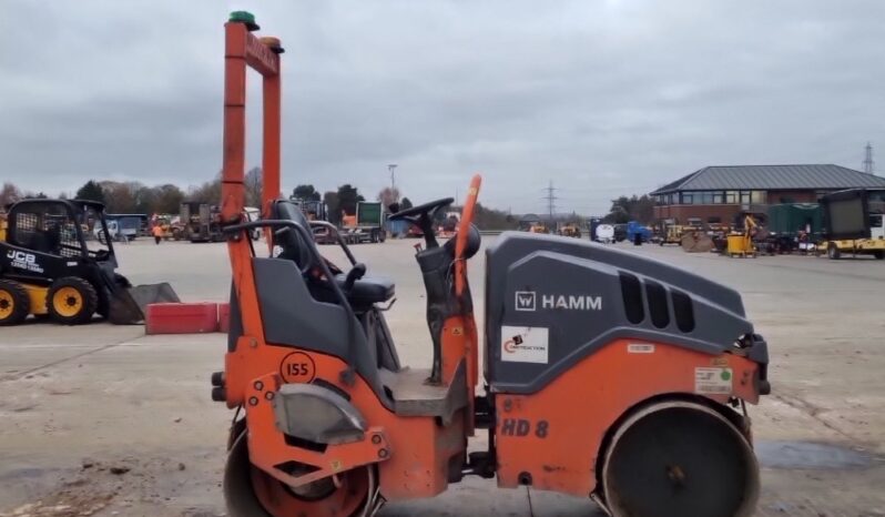 2020 Hamm HD8VV Rollers For Auction: Leeds -27th, 28th, 29th, 30th November 24 @ 8:00am full