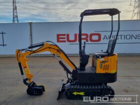 Unused 2024 JPC HT12 Mini Excavators For Auction: Leeds -27th, 28th, 29th, 30th November 24 @ 8:00am full