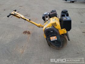 JCB Single Drum Vibrating Pedestrian Roller Asphalt / Concrete Equipment For Auction: Leeds -27th, 28th, 29th, 30th November 24 @ 8:00am full