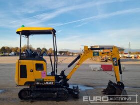 2019 JCB 16C-1 Mini Excavators For Auction: Leeds -27th, 28th, 29th, 30th November 24 @ 8:00am full