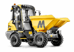 New 3.5  Mecalac 3.5MDX Site Dumpers