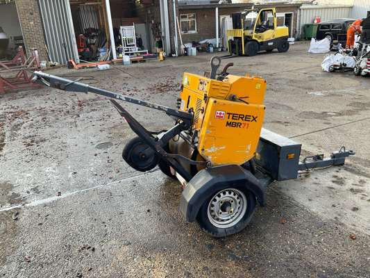 2013 Benford MBR71 Single Drum Vibrating Pedestrian Roller with Single Axle Trailer For Auction on 2024-11-26 For Auction on 2024-11-26