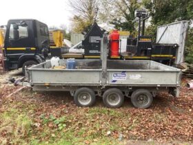 Tri Axle Ifor Williams 3.5 Ton Plant Trailer with Ramps & Winch For Auction on 2024-11-26 For Auction on 2024-11-26 full