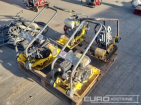 Wacker Neuson Petrol Compaction Plate (4 of), (Spares) Asphalt / Concrete Equipment For Auction: Leeds -27th, 28th, 29th, 30th November 24 @ 8:00am