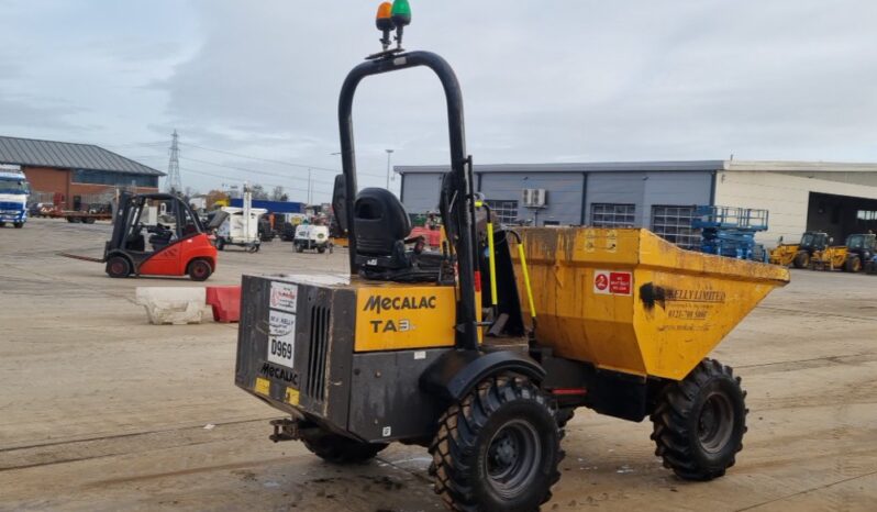 2020 Mecalac TA3H Site Dumpers For Auction: Leeds -27th, 28th, 29th, 30th November 24 @ 8:00am full