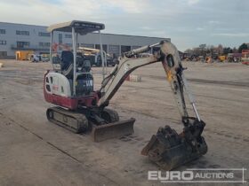 2015 Takeuchi TB216 Mini Excavators For Auction: Leeds -27th, 28th, 29th, 30th November 24 @ 8:00am full