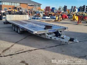 Indespension 3.5 Ton Plant Trailers For Auction: Leeds -27th, 28th, 29th, 30th November 24 @ 8:00am full