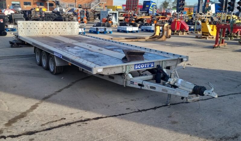 Indespension 3.5 Ton Plant Trailers For Auction: Leeds -27th, 28th, 29th, 30th November 24 @ 8:00am full