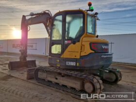 2017 Volvo ECR88D 6 Ton+ Excavators For Auction: Leeds -27th, 28th, 29th, 30th November 24 @ 8:00am full