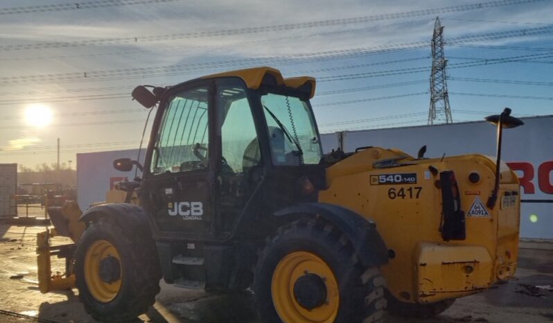 2016 JCB 540-140 Hi Viz Telehandlers For Auction: Leeds -27th, 28th, 29th, 30th November 24 @ 8:00am full