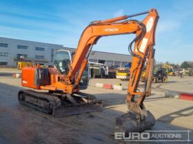 Hitachi ZX80SB 6 Ton+ Excavators For Auction: Leeds -27th, 28th, 29th, 30th November 24 @ 8:00am full