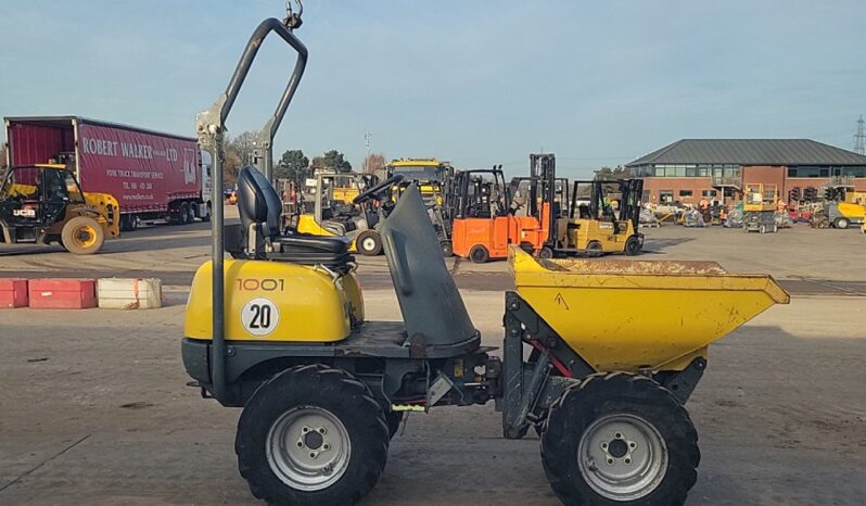 2017 Wacker Neuson 1001 Site Dumpers For Auction: Leeds -27th, 28th, 29th, 30th November 24 @ 8:00am full