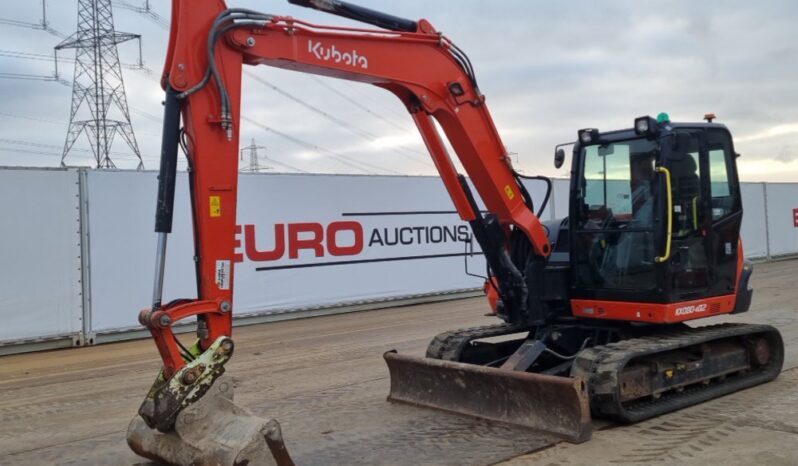 2020 Kubota KX080-4A2 6 Ton+ Excavators For Auction: Leeds -27th, 28th, 29th, 30th November 24 @ 8:00am