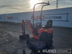 2017 Kubota K008-3 Mini Excavators For Auction: Leeds -27th, 28th, 29th, 30th November 24 @ 8:00am full