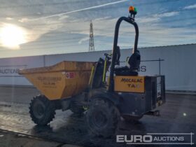 2019 Mecalac TA3H Site Dumpers For Auction: Leeds -27th, 28th, 29th, 30th November 24 @ 8:00am full