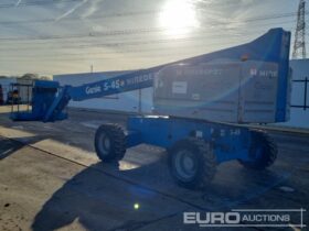 Genie S45 Manlifts For Auction: Leeds -27th, 28th, 29th, 30th November 24 @ 8:00am full