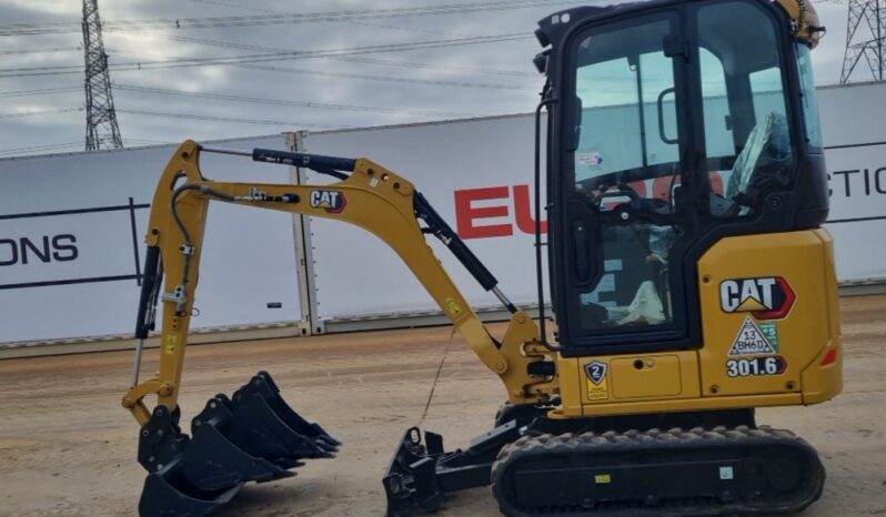 Unused CAT 301.6 Mini Excavators For Auction: Leeds -27th, 28th, 29th, 30th November 24 @ 8:00am full