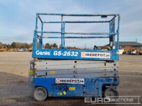 Genie GS2632 Manlifts For Auction: Leeds -27th, 28th, 29th, 30th November 24 @ 8:00am full