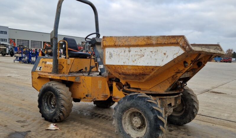 Terex PS3000 Site Dumpers For Auction: Leeds -27th, 28th, 29th, 30th November 24 @ 8:00am full