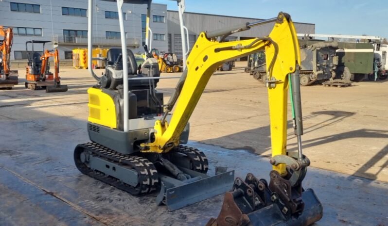 2019 Wacker Neuson EZ17 Mini Excavators For Auction: Leeds -27th, 28th, 29th, 30th November 24 @ 8:00am full