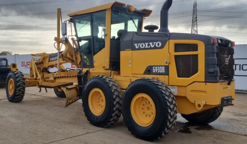 2013 Volvo G930B Motor Graders For Auction: Leeds -27th, 28th, 29th, 30th November 24 @ 8:00am full