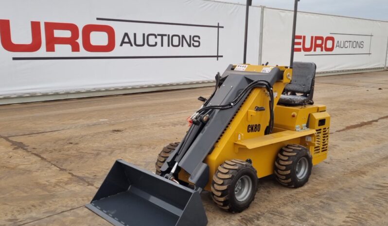 Unused 2024 Captok CK80 Skidsteer Loaders For Auction: Leeds -27th, 28th, 29th, 30th November 24 @ 8:00am