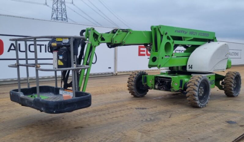 2015 Niftylift HR21 AWD Manlifts For Auction: Leeds -27th, 28th, 29th, 30th November 24 @ 8:00am