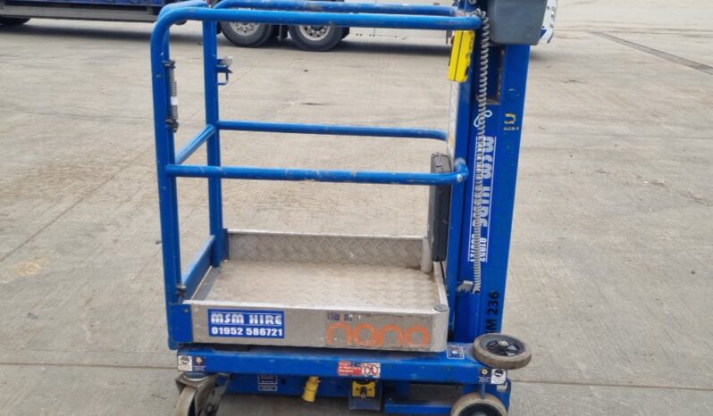 2017 Power Towers Nano Manlifts For Auction: Leeds -27th, 28th, 29th, 30th November 24 @ 8:00am full