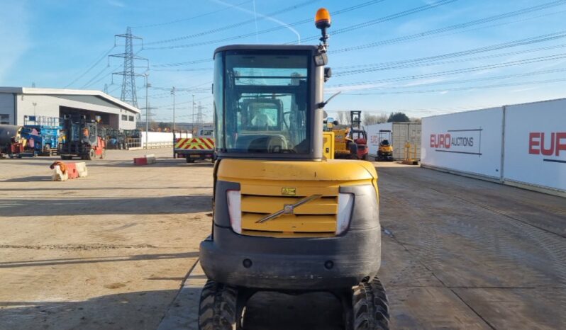 2015 Volvo EC27C Mini Excavators For Auction: Leeds -27th, 28th, 29th, 30th November 24 @ 8:00am full