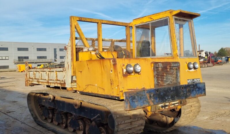 Morooka MST1500 Tracked Dumpers For Auction: Leeds -27th, 28th, 29th, 30th November 24 @ 8:00am full