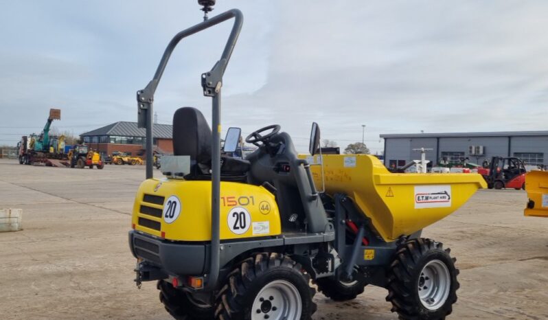 2022 Wacker Neuson 1501 Site Dumpers For Auction: Leeds -27th, 28th, 29th, 30th November 24 @ 8:00am full