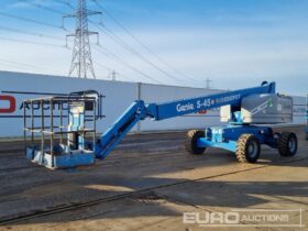 Genie S45 Manlifts For Auction: Leeds -27th, 28th, 29th, 30th November 24 @ 8:00am