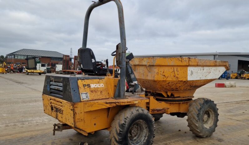 Terex PS3000 Site Dumpers For Auction: Leeds -27th, 28th, 29th, 30th November 24 @ 8:00am full