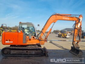 Hitachi ZX80SB 6 Ton+ Excavators For Auction: Leeds -27th, 28th, 29th, 30th November 24 @ 8:00am full