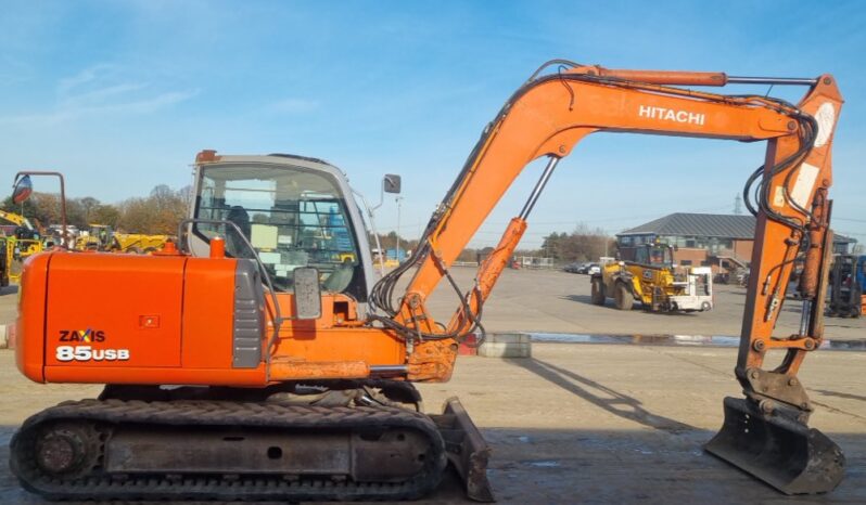 Hitachi ZX80SB 6 Ton+ Excavators For Auction: Leeds -27th, 28th, 29th, 30th November 24 @ 8:00am full