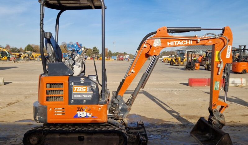 2020 Hitachi ZX19U-6 YR Mini Excavators For Auction: Leeds -27th, 28th, 29th, 30th November 24 @ 8:00am full