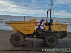 2018 Mecalac TA6 Site Dumpers For Auction: Leeds -27th, 28th, 29th, 30th November 24 @ 8:00am full