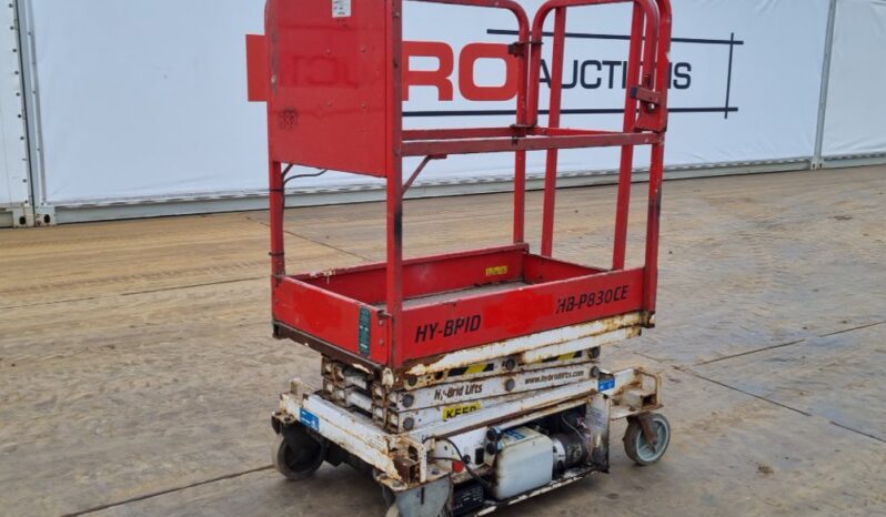 HY-Brid HB P830CE Manlifts For Auction: Leeds -27th, 28th, 29th, 30th November 24 @ 8:00am