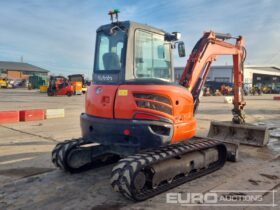 2018 Kubota U55-4 Mini Excavators For Auction: Leeds -27th, 28th, 29th, 30th November 24 @ 8:00am full